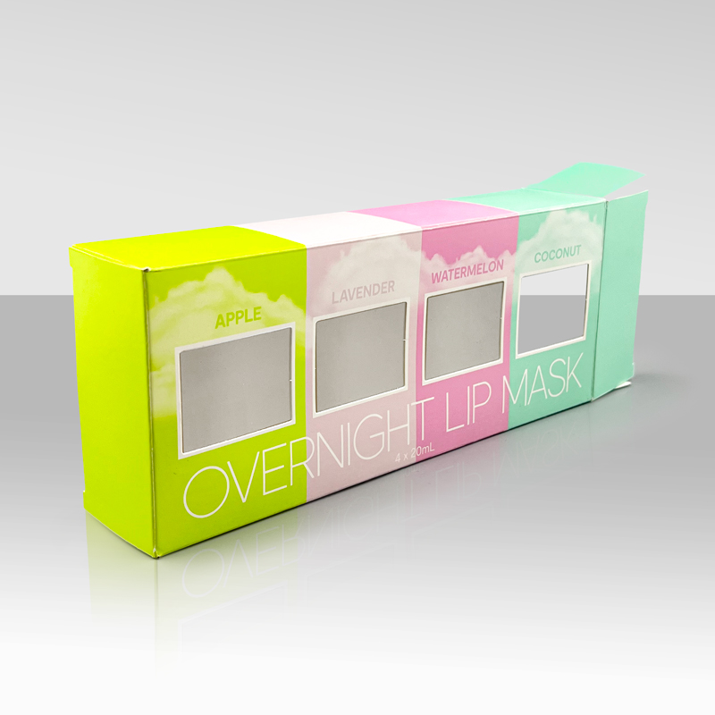 Caixa de paper de galetes rectangular ecològic Caixa d'embalatge d'aperitius de galetes impressió personalitzada (4)